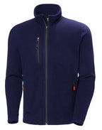 Helly Hansen Oxford Fleece Jacket 72026 - Navy Blue - Customisable Jacket