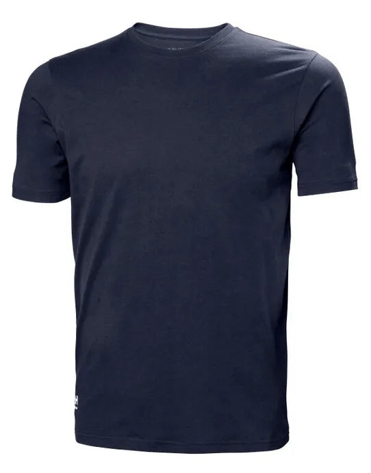 Helly Hansen Manchester Tee 79161 - Navy Blue - Customisable T-Shirt