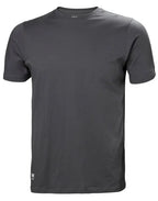 Helly Hansen Manchester Tee 79161 - Dark Grey L - Customisable T-Shirt