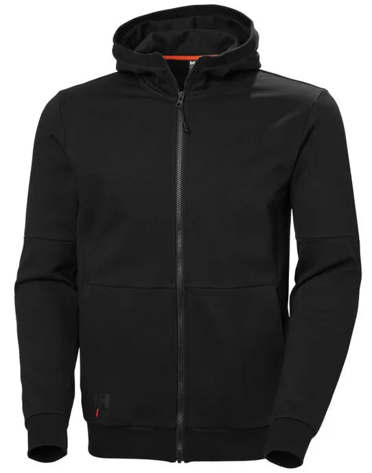 Helly Hansen Evo Zip Hoodie 79345 - Black - Customisable Hoodies