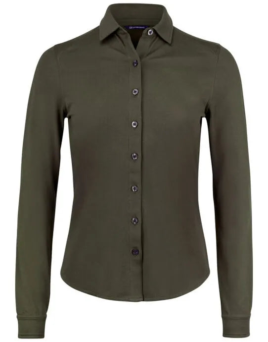 Cutter & Buck - Advantage Shirt Women - Ivy Green - Customisable Shirts & Blouses