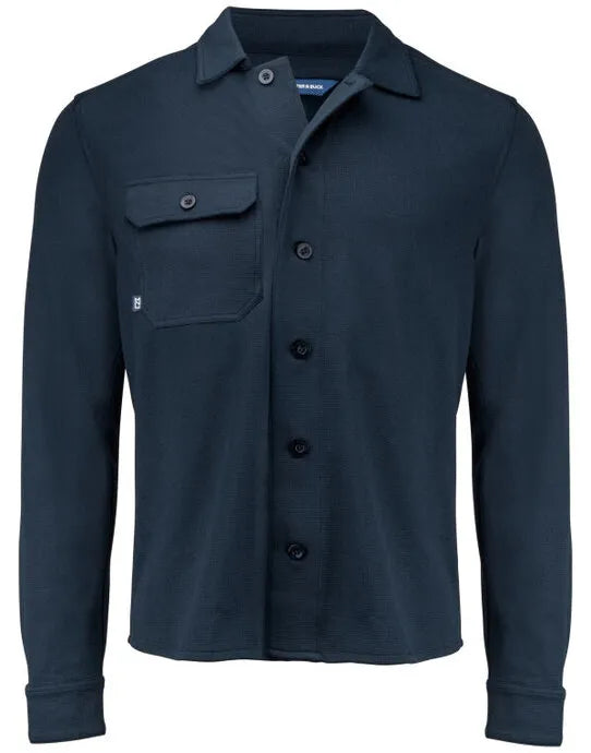 Cutter & Buck - Advantage Leisure Shirt Men - Dark Navy - Customisable Shirt