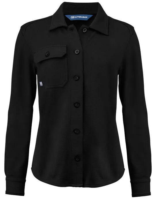Cutter & Buck - Advantage Leisure Shirt Women - Black - Customisable Shirt