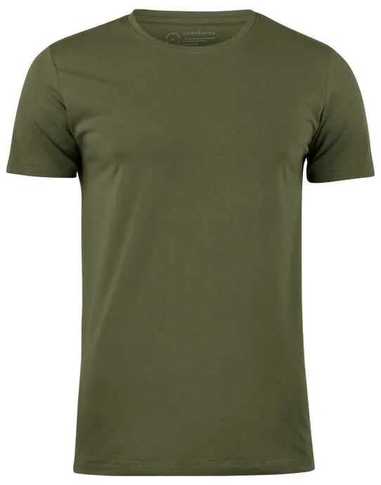 Cutter & Buck - Manzanita Roundneck Men - Ivy Green - Customisable T-Shirt