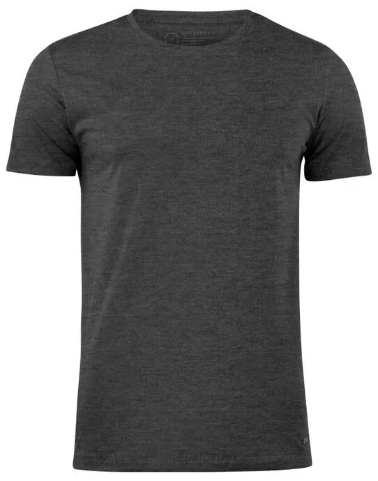 Cutter & Buck - Manzanita Roundneck Men - Anthracite Melange - Customisable T-Shirt