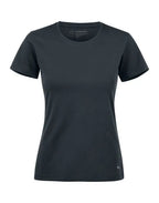 Cutter & Buck - Manzanita Roundneck Women - Black - Customisable T-Shirt