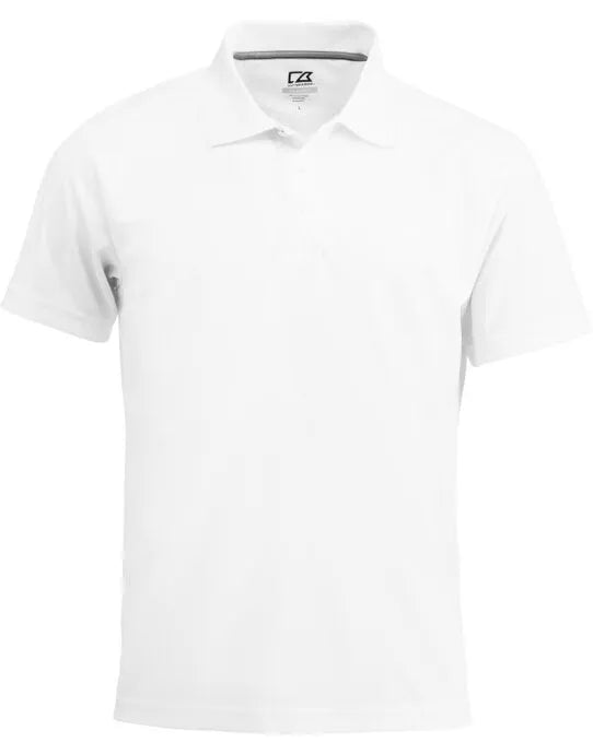 Cutter & Buck - Kelowna Polo Men - White - Customisable Polo Shirts
