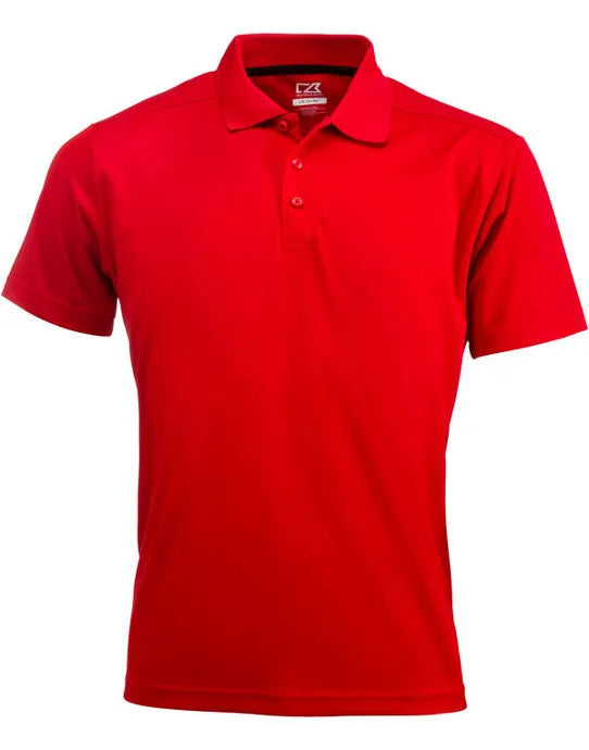 Cutter & Buck - Kelowna Polo Men - Red - Customisable Polo Shirts