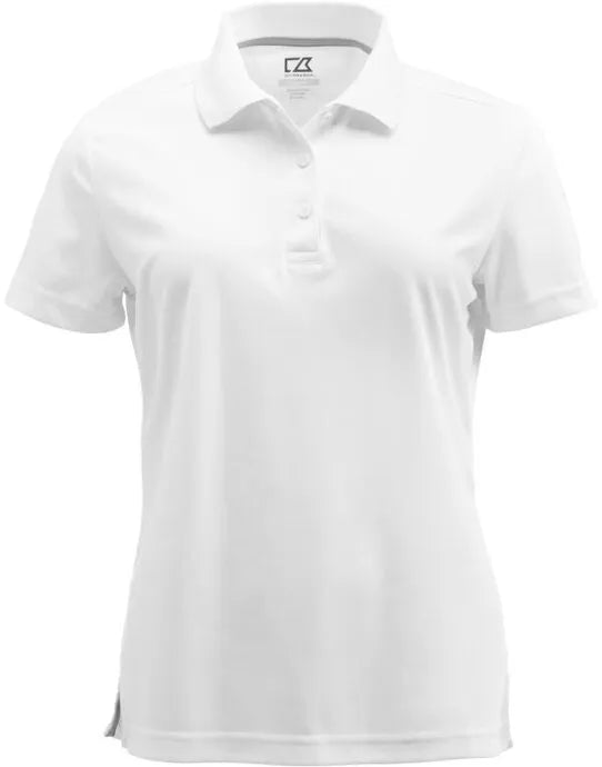 Cutter & Buck - Kelowna Polo Women - White - Customisable Polo Shirts