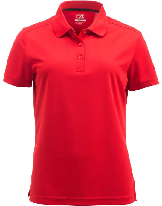 Cutter & Buck - Kelowna Polo Women - Red - Customisable Polo Shirts