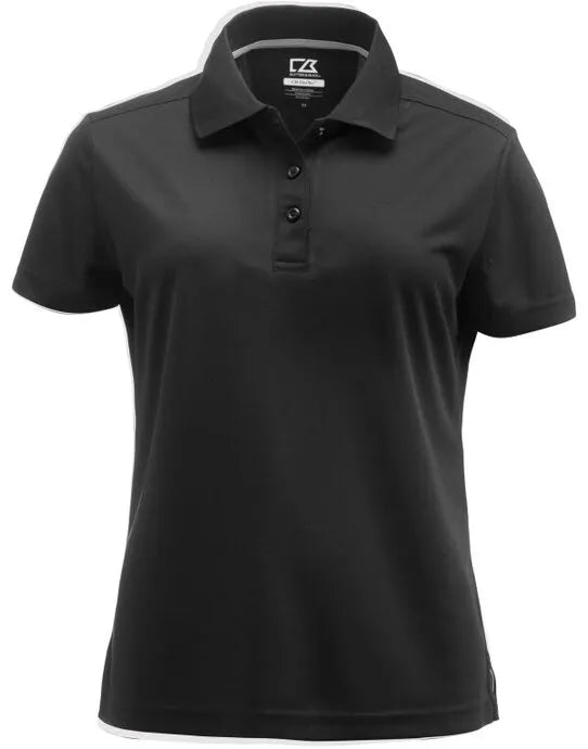 Cutter & Buck - Kelowna Polo Women - Black - Customisable Polo Shirts