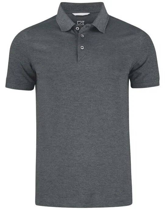 Cutter & Buck - Advantage Polo Men - Anthracite Melange - Customisable Polo Shirts