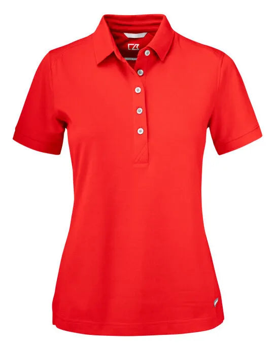 Cutter & Buck - Advantage Polo Women - Red - Customisable Polo Shirts