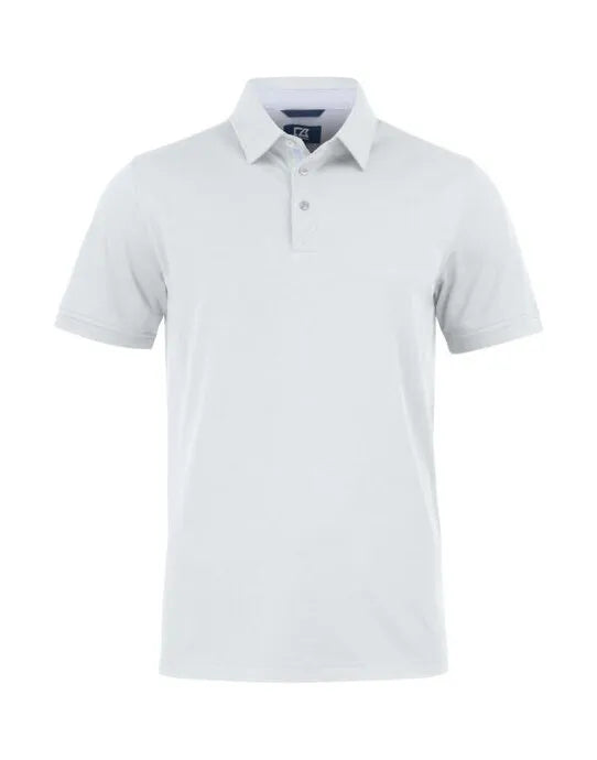 Cutter & Buck - Advantage Premium Polo Men - White - Customisable Polo Shirts