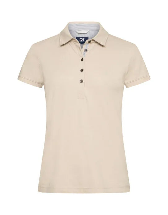 Cutter & Buck - Advantage Premium Polo Women - Beige - Customisable Polo Shirts