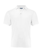 Cutter & Buck - Virtue Polo Solid Men - White - Customisable Polo Shirts