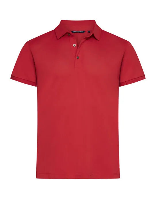 Cutter & Buck - Virtue Polo Solid Men - Red - Customisable Polo Shirts
