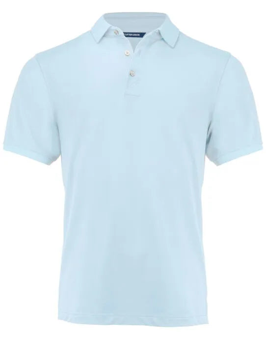Cutter & Buck - Virtue Polo Solid Men - Heaven Blue - Customisable Polo Shirts