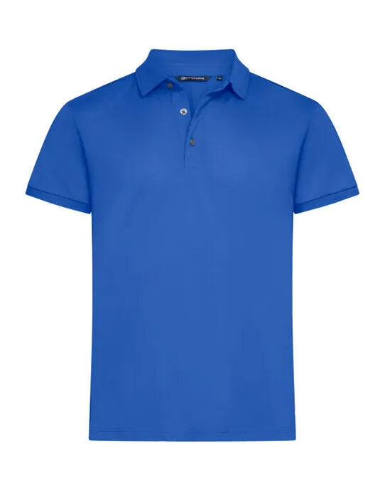 Cutter & Buck - Virtue Polo Solid Men - Royal - Customisable Polo Shirts