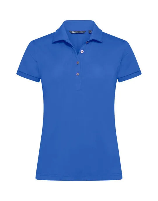 Cutter & Buck - Virtue Polo Solid Women - Royal - Customisable Polo Shirts