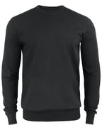 Cutter & Buck - Oakville Crewneck Men - Black - Customisable Knitwear