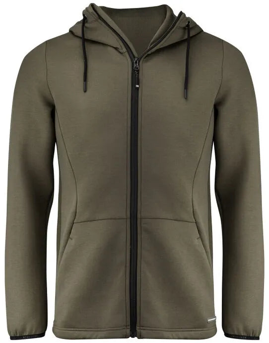 Cutter & Buck - Pemberton Hood Full Zip Men - Ivy Green - Customisable Sweatshirts And Hoodies