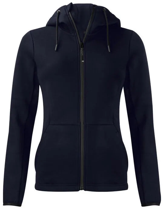 Cutter & Buck - Pemberton Hood Full Zip Women - Dark Navy - Customisable Sweatshirts And Hoodies