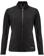 Cutter & Buck - Adapt Full Zip Jacket Women - Black - Customisable Sportswear