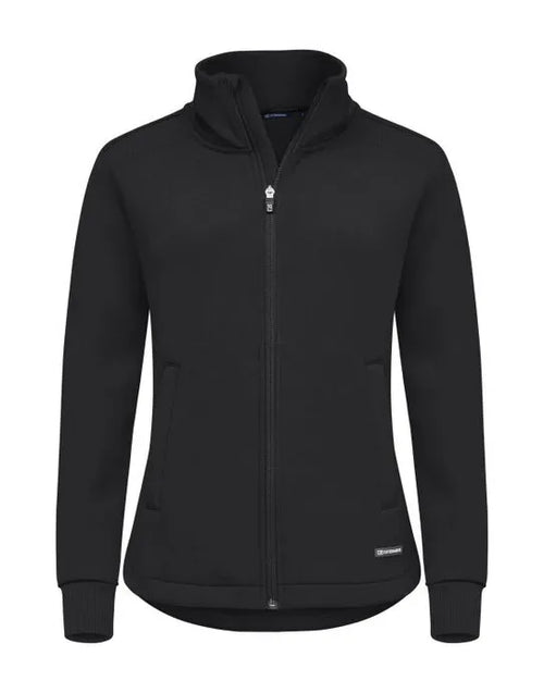 Cutter & Buck - Pemberton Cardigan Full Zip Women - Black - Customisable Sweatshirts And Hoodies