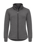 Cutter & Buck - Pemberton Cardigan Full Zip Women - Anthracite Melange - Customisable Sweatshirts And Hoodies