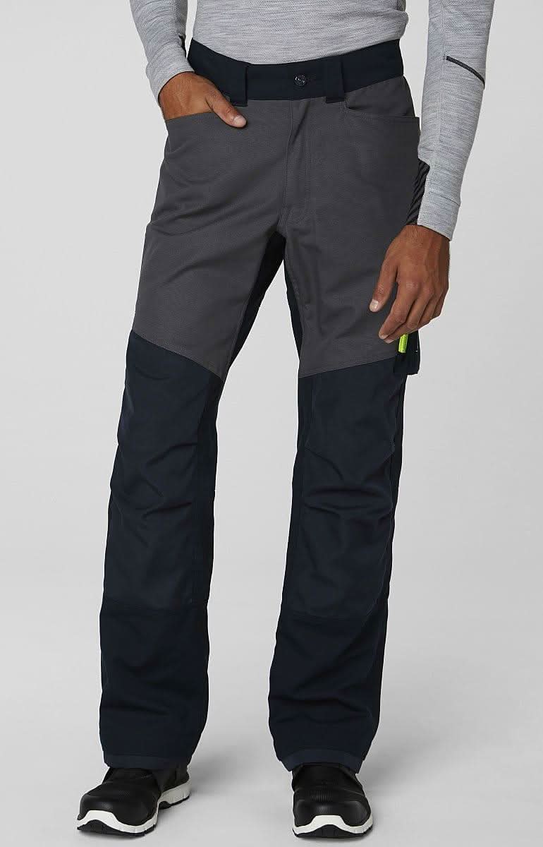 Helly Hansen Aker Work Pants 77400R - Black Dark Grey - Customisable Shorts & Trousers