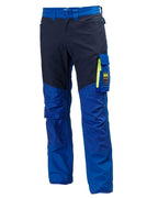 Helly Hansen Aker Work Pants 77400R - Cobalt Blue Evening Blue - Customisable Shorts & Trousers