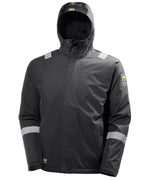 Helly Hansen Manchester Winter Jacket 71351 - Dark Grey Black - Customisable Jacket