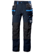 Helly Hansen Oxford 4X Construction Trousers 77405 - Navy Ebony - Customisable Trousers