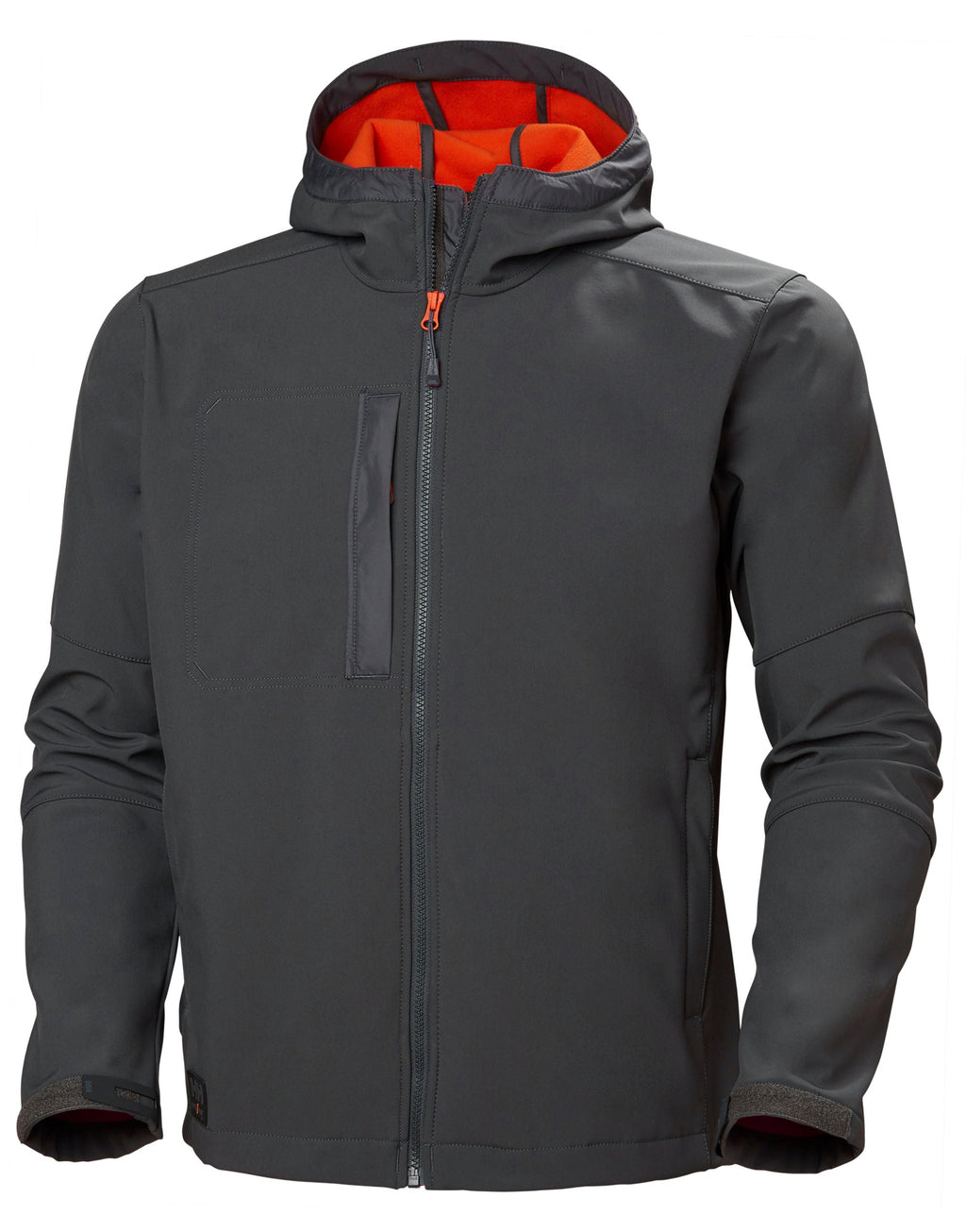 Helly Hansen Kensington Hooded Softshell 74230 - Dark Grey - Customisable Softshell Jacket