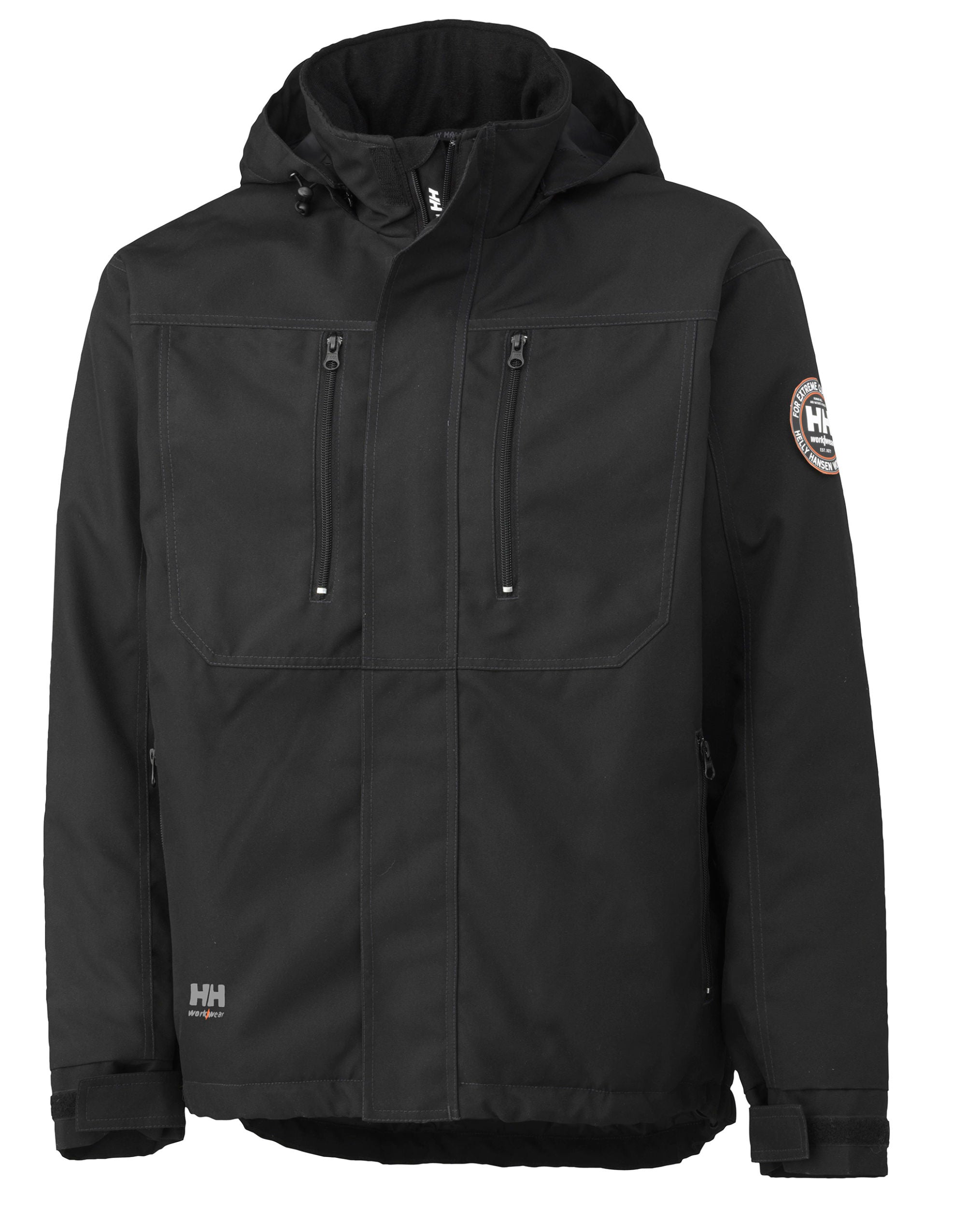 Helly Hansen Berg Jacket 76201 - Black - Customisable Jacket