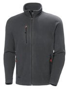 Helly Hansen Oxford Fleece Jacket 72026 - Dark Grey - Customisable Jacket