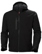 Helly Hansen Kensington Hooded Softshell 74230 - Black L - Customisable Softshell Jacket