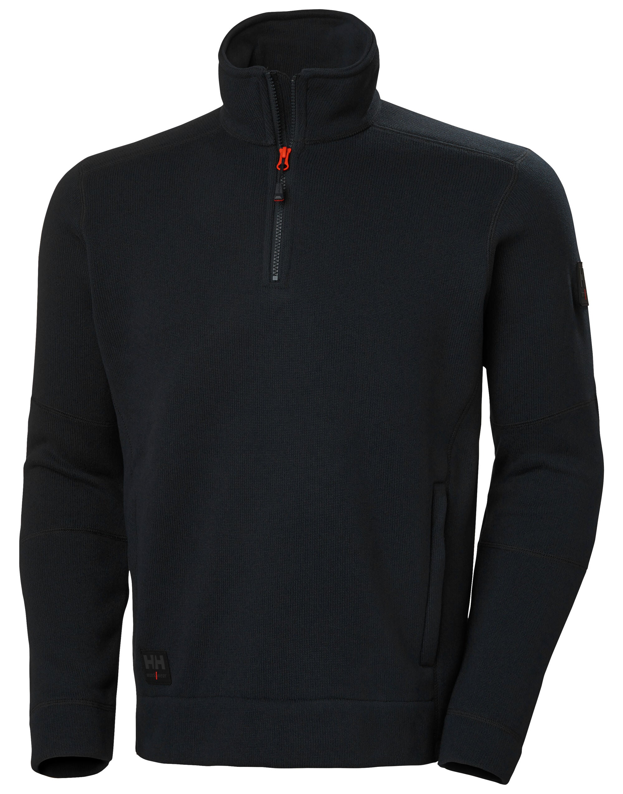 Helly Hansen Kensignton 1/2 Zip Fleece 72251 - Black - Customisable Jacket