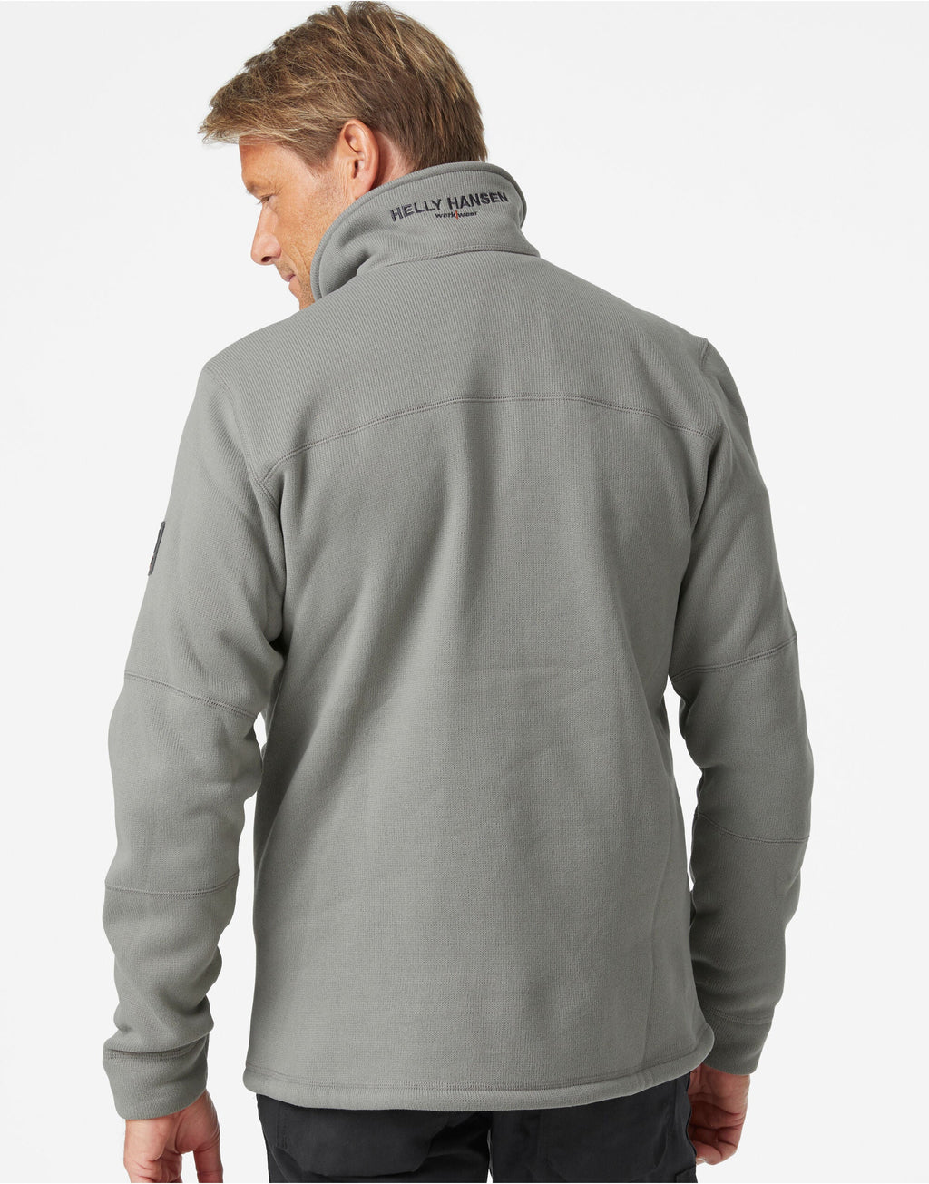 Helly Hansen Kensignton 1/2 Zip Fleece 72251 - Mid Grey - Customisable Jacket