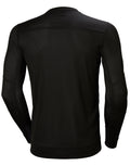 Helly Hansen LIFA Crew Neck Baselayer 75105 - Black - Customisable Jacket