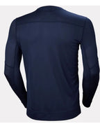 Helly Hansen LIFA Crew Neck Baselayer 75105 - Navy Blue - Customisable Jacket
