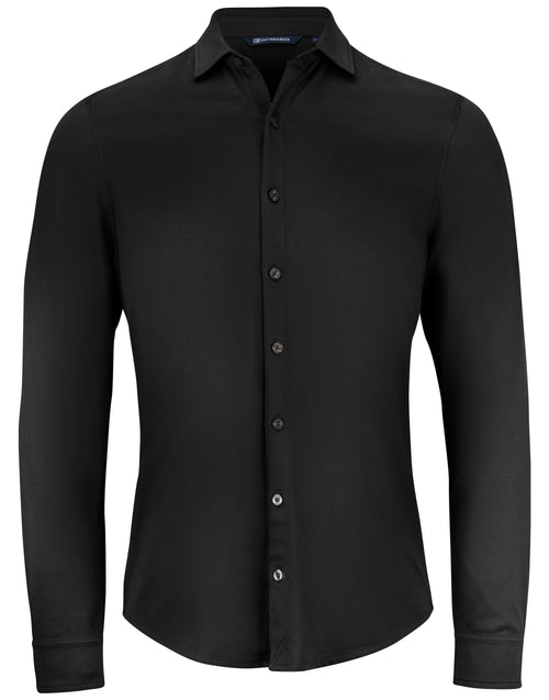 Cutter & Buck - Advantage Shirt Men - Black S - Customisable Shirts & Blouses