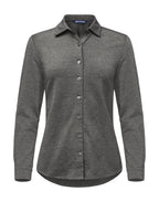 Cutter & Buck - Advantage Shirt Women - Anthracite Melange XS - Customisable Shirts & Blouses