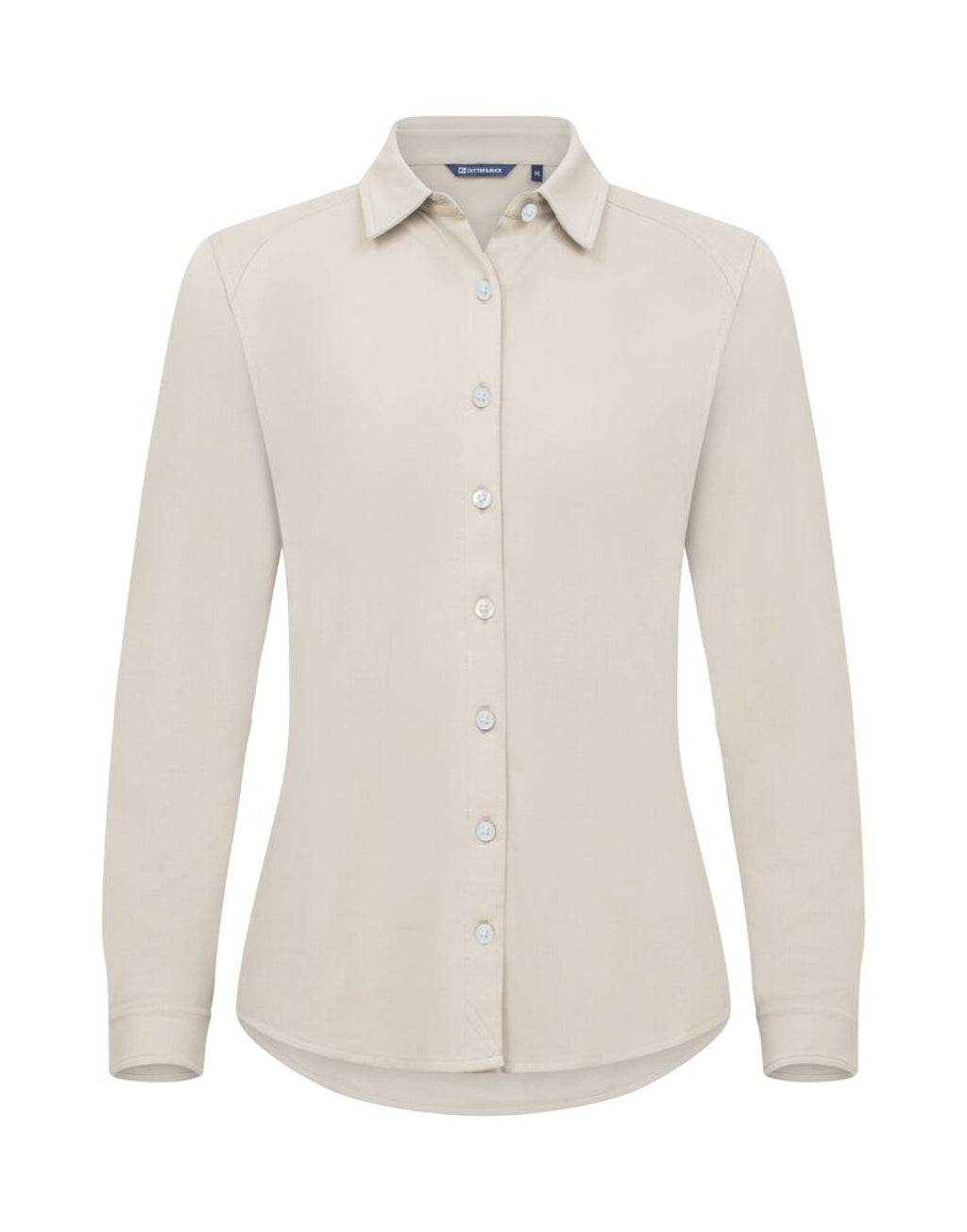 Cutter & Buck - Advantage Shirt Women - Beige XS - Customisable Shirts & Blouses