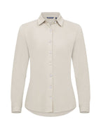 Cutter & Buck - Advantage Shirt Women - Beige XS - Customisable Shirts & Blouses