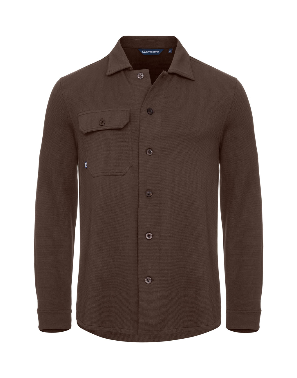 Cutter & Buck - Advantage Leisure Shirt Men - Dark Mocca S - Customisable Shirt