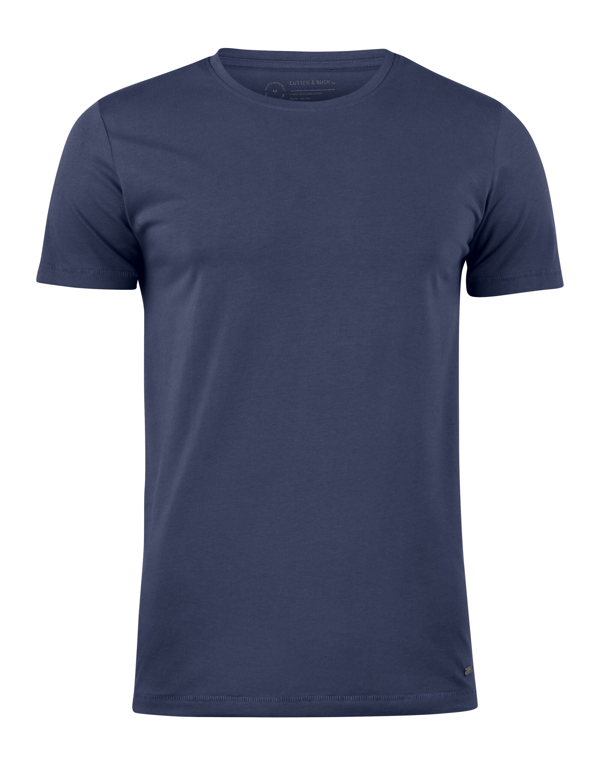 Cutter & Buck - Manzanita Roundneck Men - Dark Navy S - Customisable T-Shirt