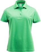 Cutter & Buck - Kelowna Polo Women - Green XS - Customisable Polo Shirts