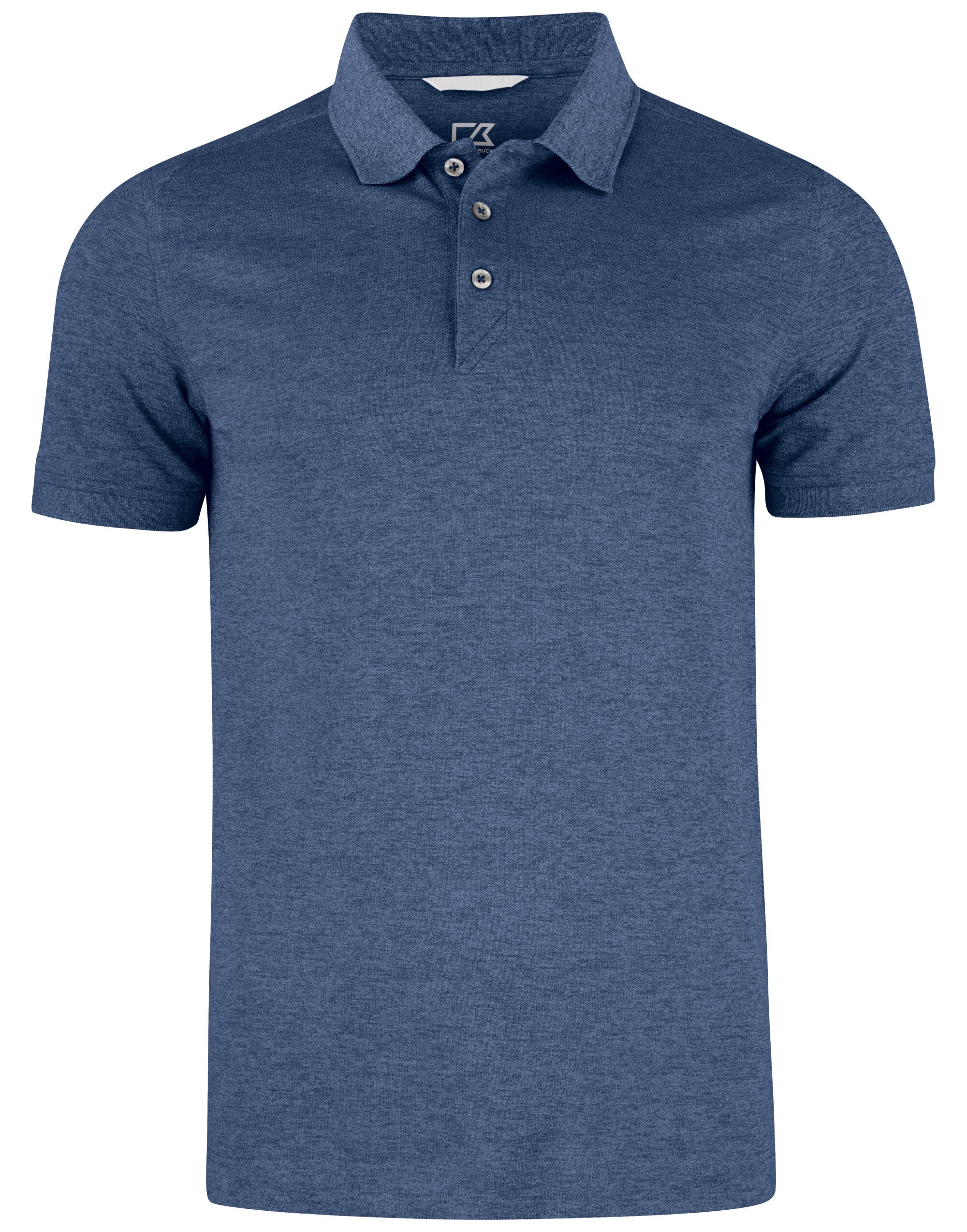 Cutter & Buck - Advantage Polo Men - Cobolt Melange S - Customisable Polo Shirts